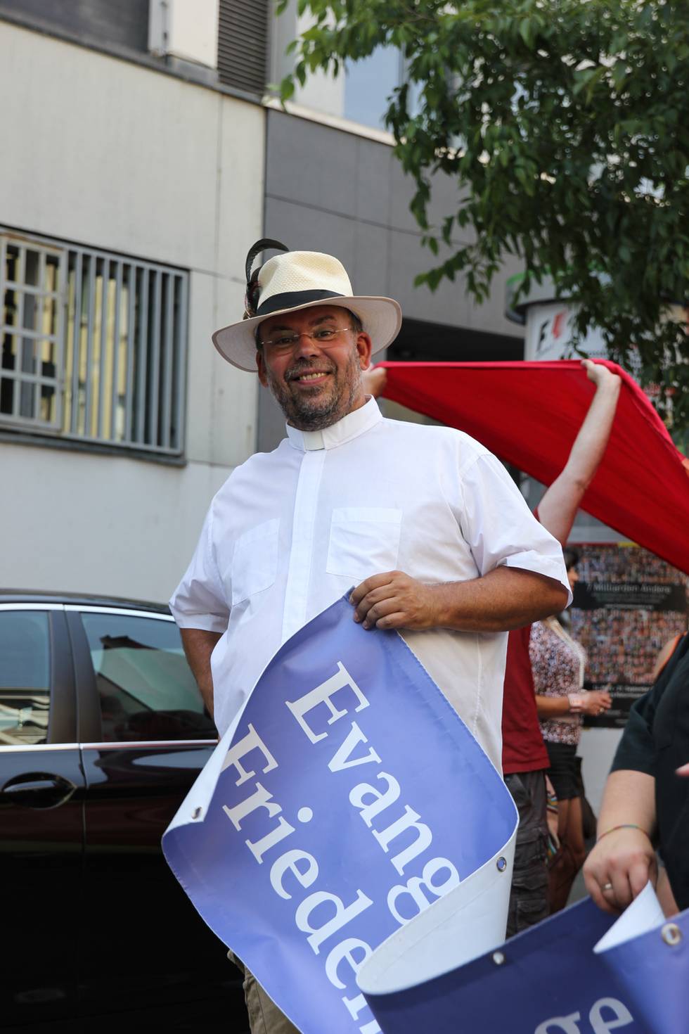Nulf Schade-James beim CSD Nulf Schade-James beim CSD